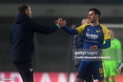 kalinic tudor|Nikola Kalinic of Hellas Verona celebrates the victory with his .